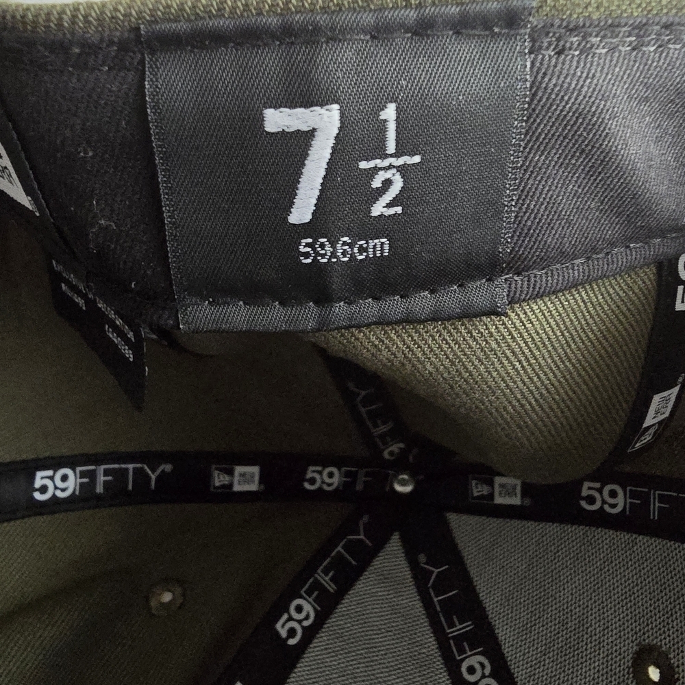 New Era Raiders 7 1/2 Olive Green Pack - Picture 4 of 4